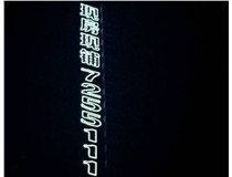 山西做字廠(chǎng):吳家堡梧桐院安裝網(wǎng)格字