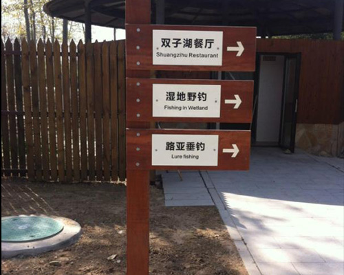 園區導向牌