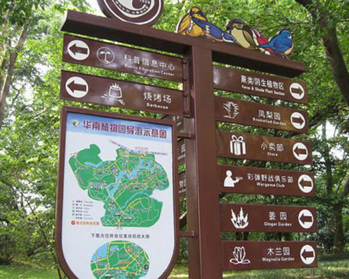 園區導向牌
